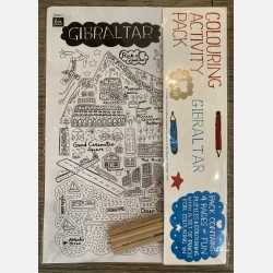 Gibraltar Colouring Activity Pack (with pencils) by Julia Gash